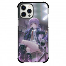 Danganropa Kyoko Kirigiri For iPhone Samsung Galaxy Pixel OnePlus Vivo Xiaomi Asus Sony Motorola Nokia - Kyoko Kirigiri Sitting Illustration