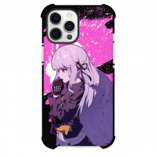 Danganronpa Kyoko Kirigiri Phone Case For iPhone Samsung Galaxy Pixel OnePlus Vivo Xiaomi Asus Sony Motorola Nokia - Kyoko Kirigiri Side Look with Pink Background
