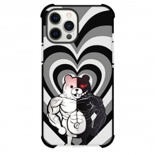 Danganropa Monokuma For iPhone Samsung Galaxy Pixel OnePlus Vivo Xiaomi Asus Sony Motorola Nokia - Monokuma Portrait Pattern Art Background