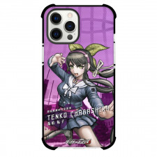 Danganropa Tenko Chabashira For iPhone Samsung Galaxy Pixel OnePlus Vivo Xiaomi Asus Sony Motorola Nokia - Tenko Chabashira Portrait Pink Background