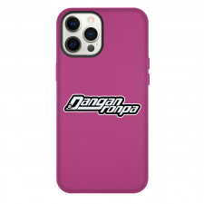 Danganronpa Logo Phone Case For iPhone Samsung Galaxy Pixel OnePlus Vivo Xiaomi Asus Sony Motorola Nokia - White & Black Logo
