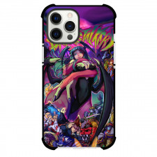 Darkstalkers Case For iPhone Samsung Galaxy Pixel OnePlus Vivo Xiaomi Asus Sony Motorola Nokia - Characters Collage Purple Pop Art