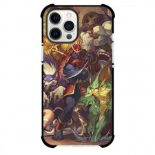 Darkstalkers Case For iPhone Samsung Galaxy Pixel OnePlus Vivo Xiaomi Asus Sony Motorola Nokia - Characters Crammed Against the Wall