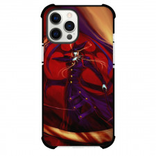 Darkstalkers Jedah Dohma Case For iPhone Samsung Galaxy Pixel OnePlus Vivo Xiaomi Asus Sony Motorola Nokia - Jedah Dohma Holding a Large Axe Red Background