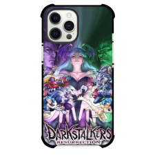 Darkstalkers Case For iPhone Samsung Galaxy Pixel OnePlus Vivo Xiaomi Asus Sony Motorola Nokia - Old Vs New Characters Half Color Poster