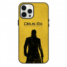 Deus Ex Phone Case For iPhone Samsung Galaxy Pixel OnePlus Vivo Xiaomi Asus Sony Motorola Nokia - Deus Ex Human Revolution Grunge Silhouette Art Poster