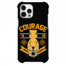 Digimon Agumon Case For iPhone Samsung Galaxy Pixel OnePlus Vivo Xiaomi Asus Sony Motorola Nokia - Agumon Courage Portrait Poster