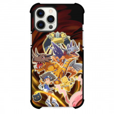 Digimon Case For iPhone Samsung Galaxy Pixel OnePlus Vivo Xiaomi Asus Sony Motorola Nokia - Characters And Monsters Flying