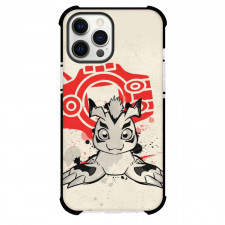 Digimon Gomamon Case For iPhone Samsung Galaxy Pixel OnePlus Vivo Xiaomi Asus Sony Motorola Nokia - Gomamon Ink Splash Portrait In Beige Background