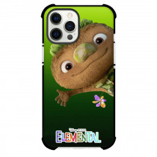 Elemental Clod Phone Case For iPhone And Samsung Galaxy Devices - Clod Portrait On Green Background