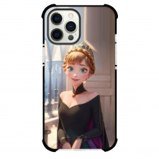 Frozen Case Anna For iPhone Samsung Galaxy Pixel OnePlus Vivo Xiaomi Asus Sony Motorola Nokia - Anna Wearing Black Dress Portrait