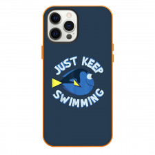 Disney Finding Nemo Dory Phone Case For iPhone Samsung Galaxy Pixel OnePlus Vivo Xiaomi Asus Sony Motorola Nokia - Finding Nemo Dory Just Keep Swimming Poster