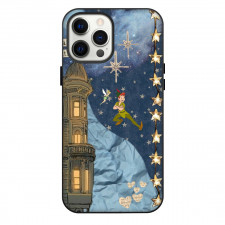 Peter Pan Phone Case For iPhone Samsung Galaxy Pixel OnePlus Vivo Xiaomi Asus Sony Motorola Nokia - Peter Pan And Tinker Bell Dreaming Little Poster