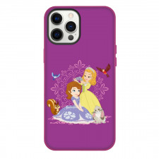 Sofia The First Phone Case For iPhone Samsung Galaxy Pixel OnePlus Vivo Xiaomi Asus Sony Motorola Nokia - Princess Amber And Princess Sofia Give Crown