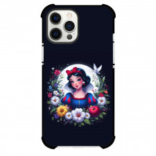 Snow White Case For iPhone Samsung Galaxy Pixel OnePlus Vivo Xiaomi Asus Sony Motorola Nokia - Flower Moon Portrait