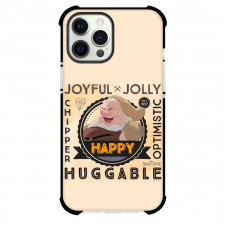 Snow White Happy Case For iPhone Samsung Galaxy Pixel OnePlus Vivo Xiaomi Asus Sony Motorola Nokia - Happy Joyful Jolly Hug Quote
