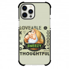 Snow White Sneezy Case For iPhone Samsung Galaxy Pixel OnePlus Vivo Xiaomi Asus Sony Motorola Nokia - Sneezy Loveable Thoughtful Quote Portrait