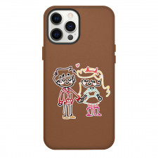 Star Vs The Forces of Evil Phone Case For iPhone Samsung Galaxy Pixel OnePlus Vivo Xiaomi Asus Sony Motorola Nokia - Star Butterfly And Marco Diaz Chibi Art Sticker