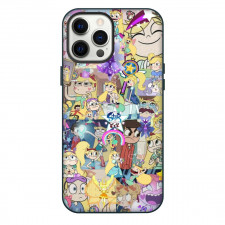 Star Vs The Forces of Evil Phone Case For iPhone Samsung Galaxy Pixel OnePlus Vivo Xiaomi Asus Sony Motorola Nokia - Star Butterfly And Marco Diaz Series Collage Poster