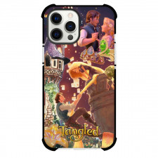 Disney Tangled Phone Case For iPhone And Samsung Galaxy Devices - Tangled Rapunzel And Flynn Rider Collage