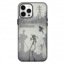 Dishonored Phone Case For iPhone Samsung Galaxy Pixel OnePlus Vivo Xiaomi Asus Sony Motorola Nokia - Dishonored Revenge Solves Everything Silhouette Poster