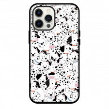 Dalmatian Dog Phone Case For iPhone and Samsung Galaxy Devices - Dalmatian Dog Cartoon Pattern Art