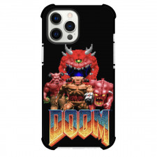 Doom Phone Case For iPhone Samsung Galaxy Pixel OnePlus Vivo Xiaomi Asus Sony Motorola Nokia - Doom Monsters Pixel Art