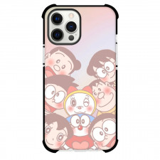 Doraemon Phone Case For iPhone Samsung Galaxy Pixel OnePlus Vivo Xiaomi Asus Sony Motorola Nokia - Characters Avatar Rainbow Background