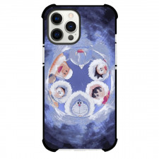 Doraemon Phone Case For iPhone Samsung Galaxy Pixel OnePlus Vivo Xiaomi Asus Sony Motorola Nokia - Characters Looking Down Illustration