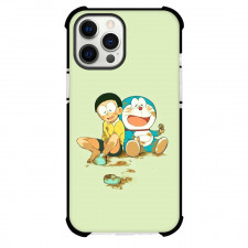 Doraemon Nobita Phone Case For iPhone Samsung Galaxy Pixel OnePlus Vivo Xiaomi Asus Sony Motorola Nokia - Nobita Doraemon Covered In Mud Illustration