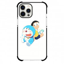 Doraemon Nobita Phone Case For iPhone Samsung Galaxy Pixel OnePlus Vivo Xiaomi Asus Sony Motorola Nokia - Nobita Doraemon Sitting White Background