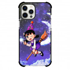 Doraemon Shizuka Phone Case For iPhone Samsung Galaxy Pixel OnePlus Vivo Xiaomi Asus Sony Motorola Nokia - Shizuka Flying Galaxy Background