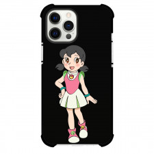 Doraemon Shizuka Phone Case For iPhone Samsung Galaxy Pixel OnePlus Vivo Xiaomi Asus Sony Motorola Nokia - Shizuka Portrait Black Background