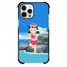 Doraemon Shizuka Phone Case For iPhone Samsung Galaxy Pixel OnePlus Vivo Xiaomi Asus Sony Motorola Nokia - Shizuka Portrait Ocean Background