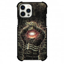 Dorohedoro Kaiman Phone Case For iPhone Samsung Galaxy Pixel OnePlus Vivo Xiaomi Asus Sony Motorola Nokia - Kaiman Large Lighting Eye in Dragon Chest Art