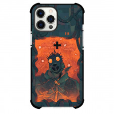 Dorohedoro Kaiman Phone Case For iPhone Samsung Galaxy Pixel OnePlus Vivo Xiaomi Asus Sony Motorola Nokia - Kaiman Look Robot with Knife in Frame Art