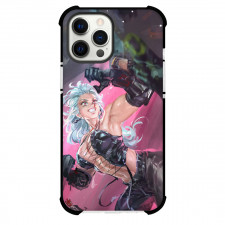 Dorohedoro Noi Phone Case For iPhone Samsung Galaxy Pixel OnePlus Vivo Xiaomi Asus Sony Motorola Nokia - Noi Fighting Scene with Pink Background