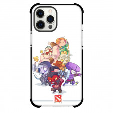 Dota 2 Collage Phone Case For iPhone Samsung Galaxy Pixel OnePlus Vivo Xiaomi Asus Sony Motorola Nokia - Collage Chibi Art Wallpaper
