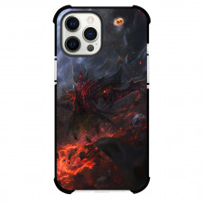Dota 2 Shadow Fiend Phone Case For iPhone Samsung Galaxy Pixel OnePlus Vivo Xiaomi Asus Sony Motorola Nokia - Shadow Fiend Dark Knight Scene
