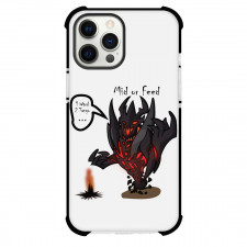 Dota 2 Shadow Fiend Phone Case For iPhone Samsung Galaxy Pixel OnePlus Vivo Xiaomi Asus Sony Motorola Nokia - Shadow Fiend Mid or Feed Grey Background