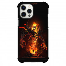 Dota 2 Shadow Fiend Phone Case For iPhone Samsung Galaxy Pixel OnePlus Vivo Xiaomi Asus Sony Motorola Nokia - Shadow Fiend Showing Power with Fire