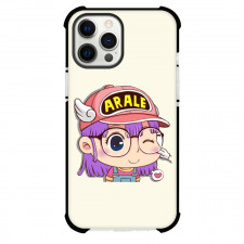 Dr.Slump Arale Norimaki Phone Case For iPhone And Samsung Galaxy Devices - Arale Norimaki Chibi Art