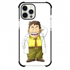 Dr.Slump Senbei Norimaki Phone Case For iPhone And Samsung Galaxy Devices - Senbei Norimaki Smiling Illustration