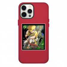 Dr. Stone Ukyo Saionji Phone Case For iPhone Samsung Galaxy Pixel OnePlus Vivo Xiaomi Asus Sony Motorola Nokia - Ukyo Saionji Sitting And Holding A Bow Anime Sticker