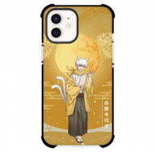 Dr. Stone Ukyo Saionji Phone Case For iPhone Samsung Galaxy Pixel OnePlus Vivo Xiaomi Asus Sony Motorola Nokia - Ukyo Saionji Standing On Golden Sun Background