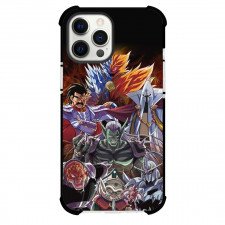 Dragon Quest Case For iPhone Samsung Galaxy Pixel OnePlus Vivo Xiaomi Asus Sony Motorola Nokia - Dark Army Collage Red Background