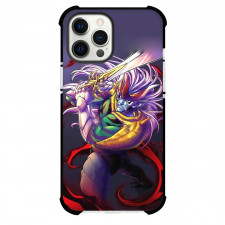 Dragon Quest Hadlar Case For iPhone Samsung Galaxy Pixel OnePlus Vivo Xiaomi Asus Sony Motorola Nokia - Hadlar Holding Sword Red Aura