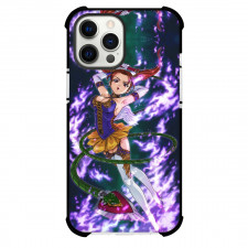 Dragon Quest Jessica Case For iPhone Samsung Galaxy Pixel OnePlus Vivo Xiaomi Asus Sony Motorola Nokia - Jessica Jump Attack Purple Aura