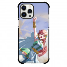 Dragon Quest Leona Case For iPhone Samsung Galaxy Pixel OnePlus Vivo Xiaomi Asus Sony Motorola Nokia - Leona Fist Up Shouting