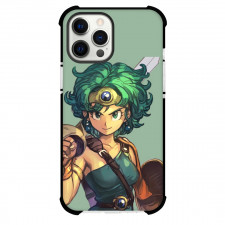 Dragon Quest Sofia Case For iPhone Samsung Galaxy Pixel OnePlus Vivo Xiaomi Asus Sony Motorola Nokia - Sofia Watercolor Art Green Background